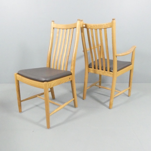 2014 - ERCOL - A set of six Windsor Penn dining chairs (4+2). Current RRP £575 each.