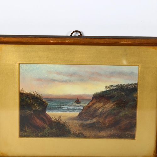 310 - 2 Antique watercolours, depicting scenes of natural beauty in the Bournemouth and Dorset areas, incl... 