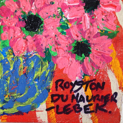 324 - Royston Du Maurier-Lebek, acrylics on board 