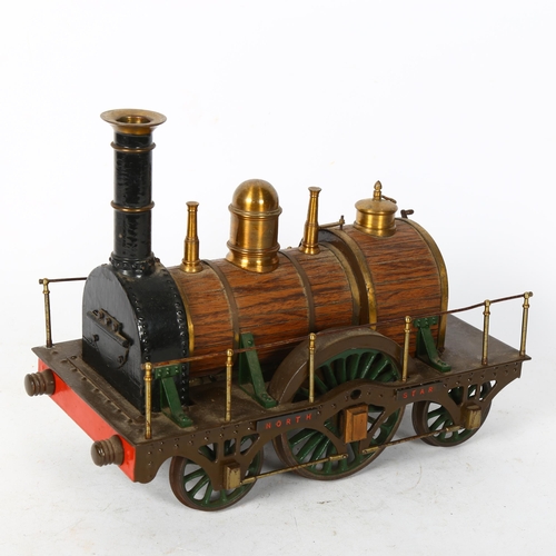 552 - A scratch-built model steam engine, 