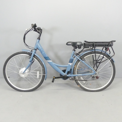 2676 - An Apollo Metis Ladies' electric hybrid bicycle, with battery, charger and key. Current RRP £599.