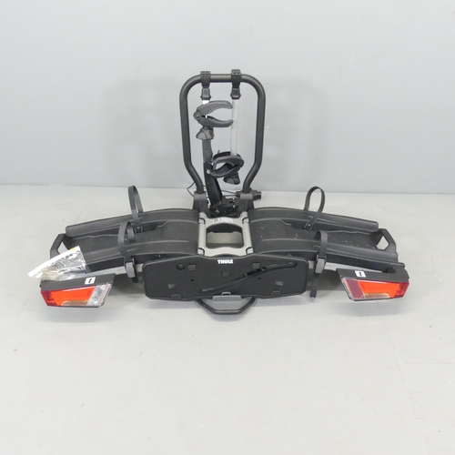 2678 - A Thule easyfold two bike car rack. Current RRP £640.