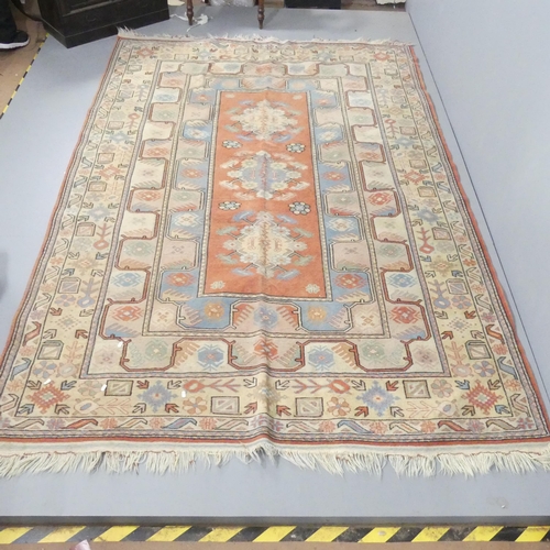 2126 - A Turkish Kilim carpet. 288x193cm