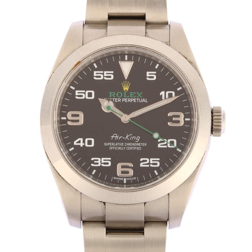 1003 - ROLEX - a stainless steel Air-King Oyster perpetual automatic bracelet watch, ref. 116900, circa 201... 