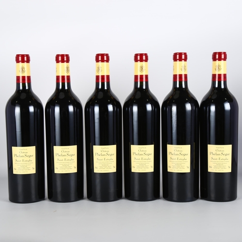 2021 - Chateau Phelan Segur 2009, St Estephe x 6 bottles.