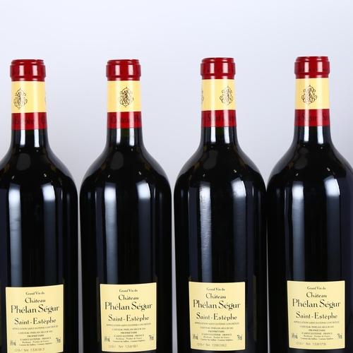 2021 - Chateau Phelan Segur 2009, St Estephe x 6 bottles.