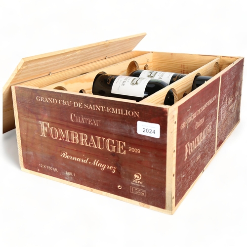 2024 - Chateau Fombrauge 2009, St Emilion Grand Cru x 8 bottles.