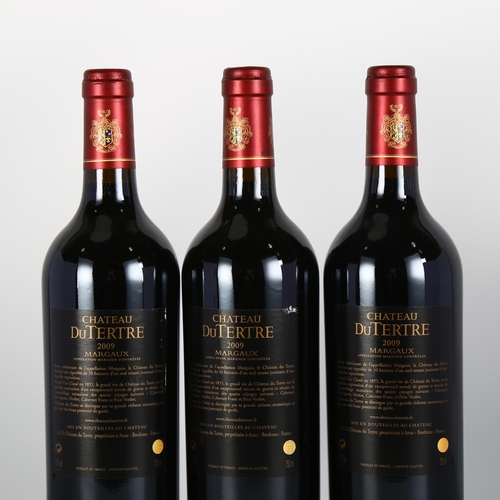 2029 - Chateau du Tertre 2009, Margaux x 3 bottles.