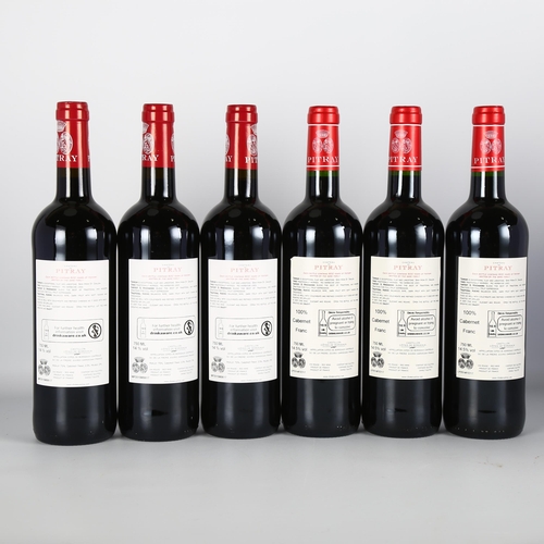 2038 - Chateau Pitray 2015, Castillon Cotes de Bordeaux. Cuvee Madame x 3 bottles. Cabernet Franc x 3 bottl... 