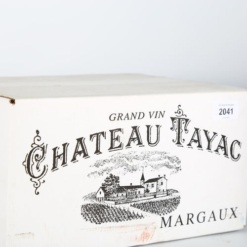 2041 - Chateau Tayac 2016, Margaux x 1 case of 6 bottles.