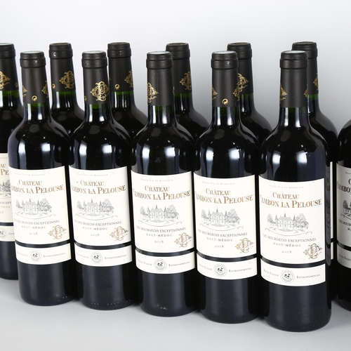 2043 - Chateau Cambon La Pelouse 2018, Haut-Medoc x 12 bottles.