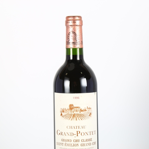 2047 - Chateau Grand-Pontet 1996, St Emilion Grand Cru x 1 bottle.