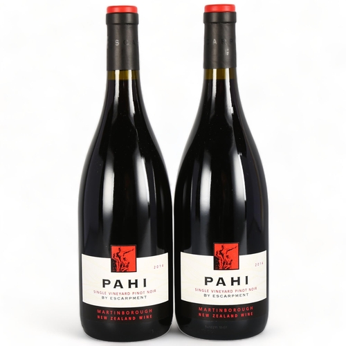 2068 - Pahi Single Vineyard Pinot Noir 2014, Escarpment, Martinborough x 2 bottles.