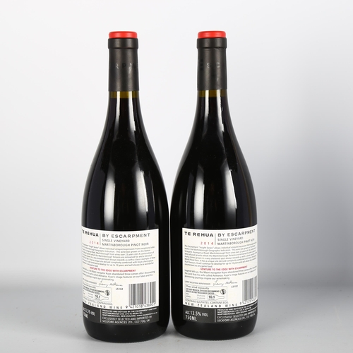 2071 - Te Rehua Single Vineyard Pinot Noir 2014, Escarpment, Martinborough x 2 bottles.