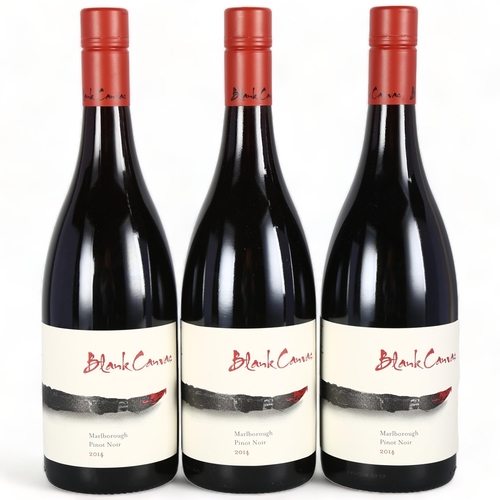 2072 - Blank Canvas Pinot Noir 2014, Marlborough x 3 bottles.