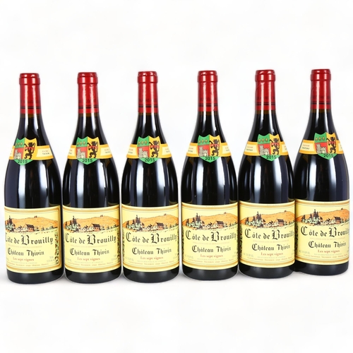 2078 - Cote de Brouilly Sept Vignes 2015, Chateau Thivin x 1 case of 6 bottles.