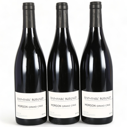 2084 - Morgon Grands Cras 2016, Jean-Marc Burgaud x 3 bottles.