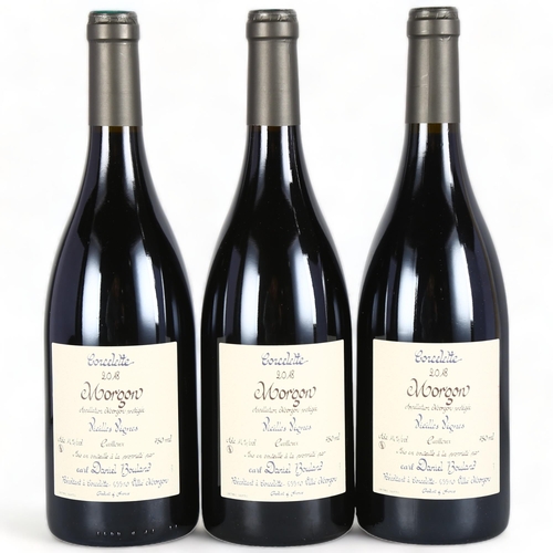 2090 - Morgon Corcelette Vieilles Vignes 2018, Daniel Bouland x 3 bottles.