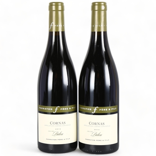 2098 - Cornas Lieu-Dit Patou 2015, Ferraton x 2 bottles.