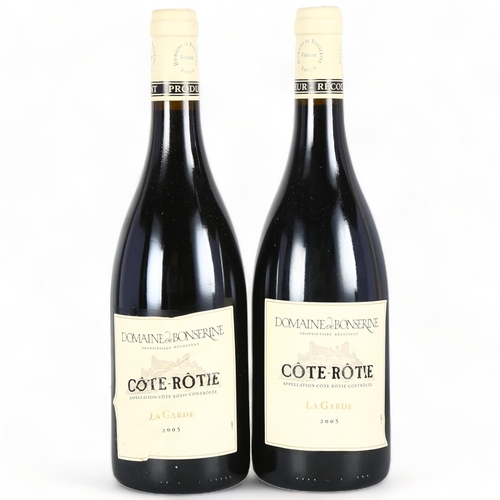 2099 - Cote Rotie La Garde 2005, Domaine de Bonserine x 2 bottles.