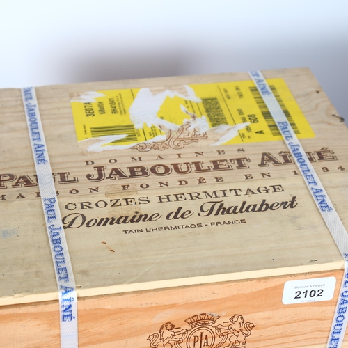 2102 - Crozes-Hermitage Domaine de Thalabert 2014, Paul Jaboulet Aine x 6 bottles.