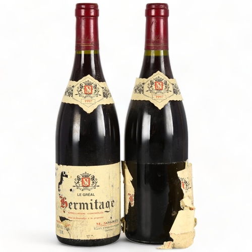 2108 - Hermitage Le Greal 1997, Domaine Marc Sorrel x 2 bottles.