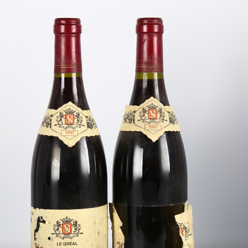 2108 - Hermitage Le Greal 1997, Domaine Marc Sorrel x 2 bottles.