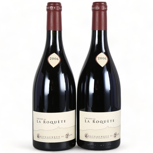 2113 - Chateauneuf-du-Pape 2006, L'Accent de la Roquete x 2 bottles.