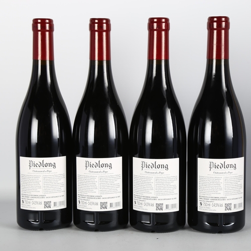 2117 - Chateauneuf-du-Pape Piedlong 2016, Famille Brunier x 4 bottles.