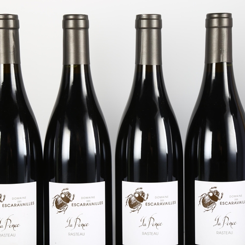 2140 - Rasteau La Ponce 2017 Domaine des Escaravailles x 4 bottles.