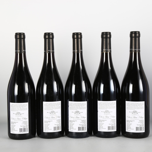 2143 - Cotes du Rhone Villages 2019, Chapoutier x 5 bottles.