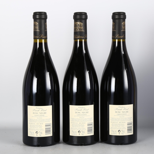 2148 - Coteaux de Languedoc Bosc Negre 2011 Chateau Puech-Haut x 3 bottles.