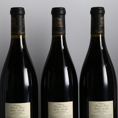 2148 - Coteaux de Languedoc Bosc Negre 2011 Chateau Puech-Haut x 3 bottles.