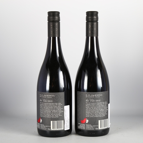 2154 - McLaren Vale The Vale Shiraz/Grenache 2012, S.C. Pannell x 2 bottles.