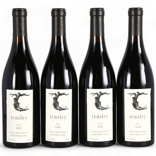 2159 - Santa Barbara Colson Canyon Syrah 2011, Tensley x 4 bottles.