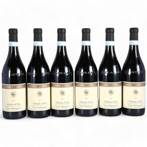 2166 - Nebbiolo d'Alba Valmaggiore 2015, Giacomo Grimaldi x 6 bottles.