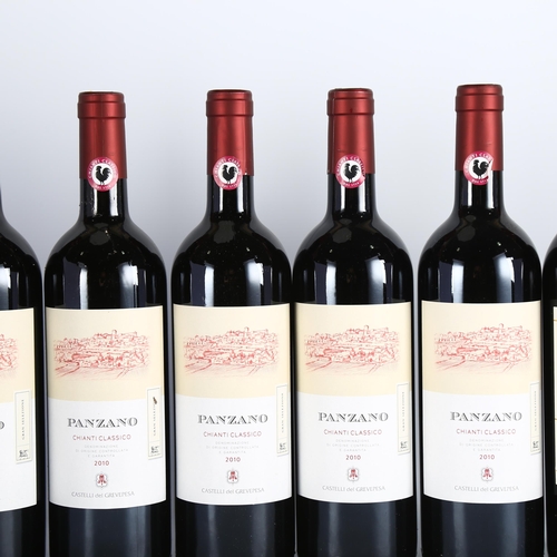 2172 - Chianti Classico. Gran Selezione Panzano 2010, Castelli del Grevepesa x 5 bottles.  Fontodi 2007 x 1... 