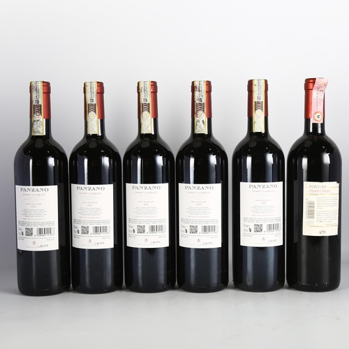 2172 - Chianti Classico. Gran Selezione Panzano 2010, Castelli del Grevepesa x 5 bottles.  Fontodi 2007 x 1... 