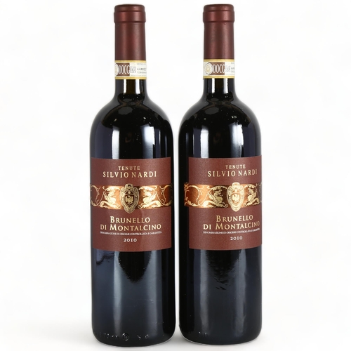 2177 - Brunello di Montalcino 2010, Silvio Nardi x 2 bottles.