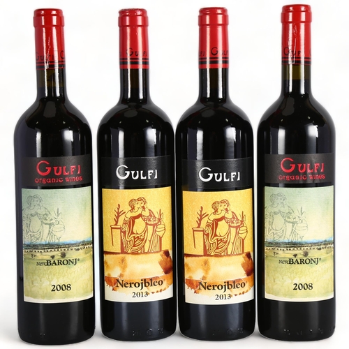 2191 - Sicilia IGT, Gulfi. Nerobaronj 2008 x 2 bottles. Nerobleo 2013 x 2 bottles.