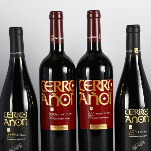 2205 - Rioja Cerro Anon 2009, Bodegas Olarra. Reserva x 2 bottles. Reserva Especial x 2 bottles.