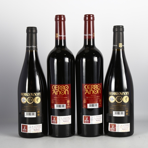 2205 - Rioja Cerro Anon 2009, Bodegas Olarra. Reserva x 2 bottles. Reserva Especial x 2 bottles.