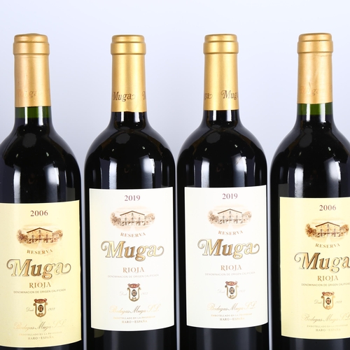 2209 - Rioja, Muga. Reserva 2006 x 2 bottles.  Reserva 2019 x 2 bottles.