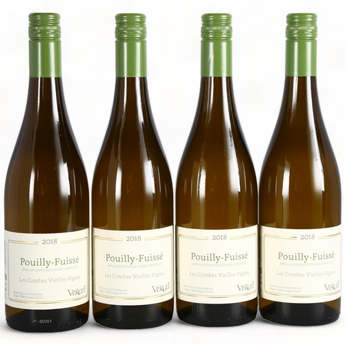 2224 - Pouilly-Fuisse Les Combes Vieilles Vignes 2018, Verget x 4 bottles.