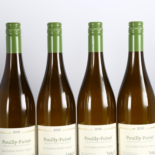 2224 - Pouilly-Fuisse Les Combes Vieilles Vignes 2018, Verget x 4 bottles.