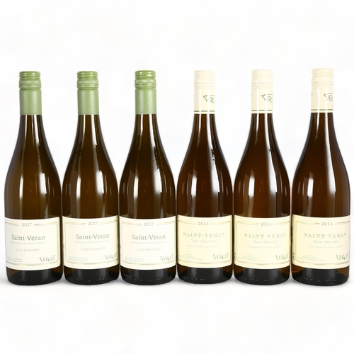 2225 - Saint-Veran Lieu Interdit, Verget. 2014 x 3 bottles. 2017 x 3 bottles.