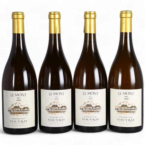 2231 - Vouvray Le Mont Sec, Domaine Huet. 2010 x 2 bottles. 2011 x 2 bottles.