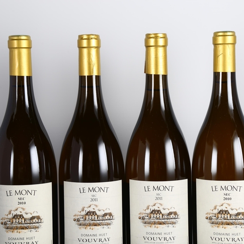 2231 - Vouvray Le Mont Sec, Domaine Huet. 2010 x 2 bottles. 2011 x 2 bottles.