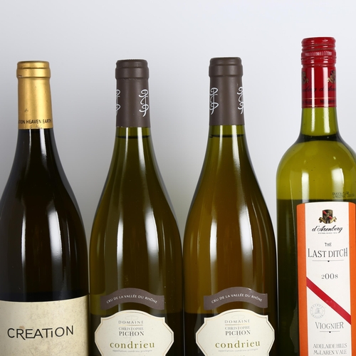 2232 - Mixed Viognier. Condrieu 2013, Christophe Pichon, France 2 x bottles.  McLaren Vale Last Ditch Viogn... 