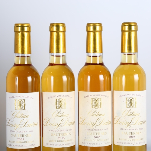 2244 - Chateau Doisy-Daene 2005, Barsac. 4 x 37.5cl half bottles.